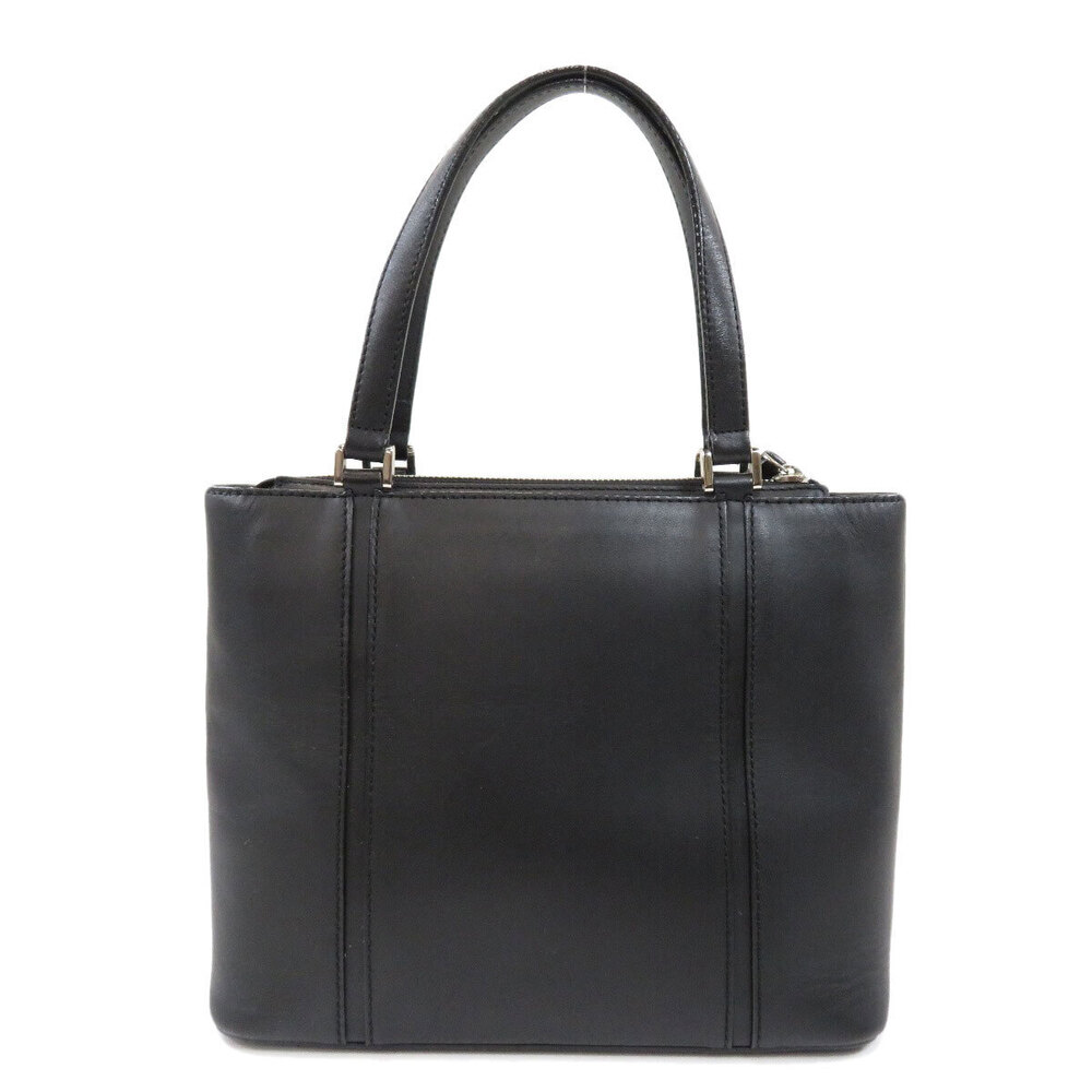 Burberry leather handbag Black